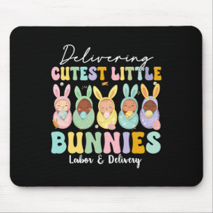 Delivering The Cutest Bunnies Labour And Delivery Mouse Mat