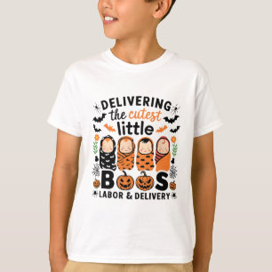 Delivering The Cutest Pumpkins Labour And Delivery T-Shirt