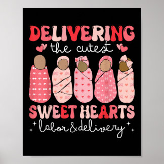 Delivering The Cutest Sweethearts Labour Delivery  Poster