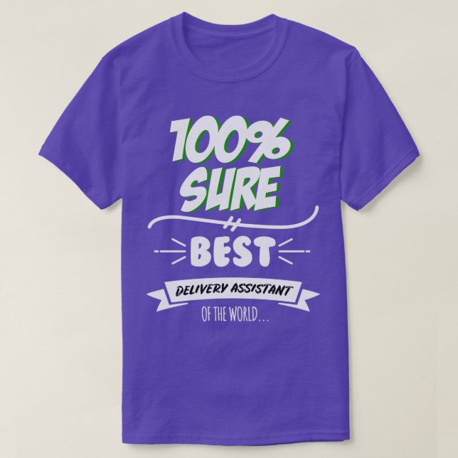 Delivery Assistant Funny Slogan Hob T-Shirt (Design Front)