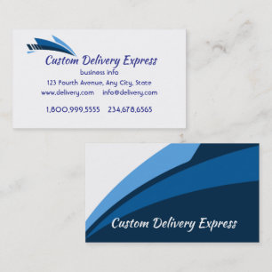 Delivery Driver Custom Business Custom Card