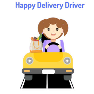 Delivery Driver Happy Delivering T-Shirt