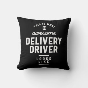 Delivery Driver Job Title Gift Cushion