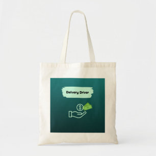 Delivery Driver Services Grocery Bag Tote Green
