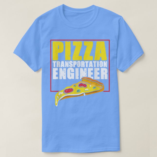 Delivery Guy Pizza Chef  T-Shirt (Design Front)
