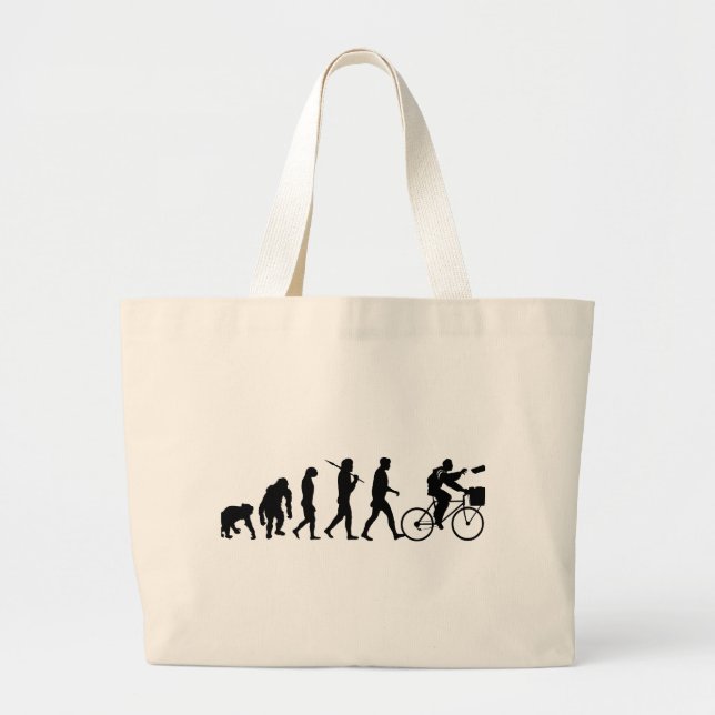 Delivery men and newspaper delivery boys & girls large tote bag (Front)