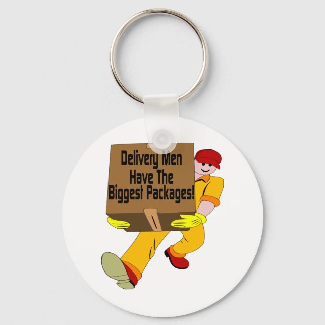 Delivery Men Key Ring (Front)
