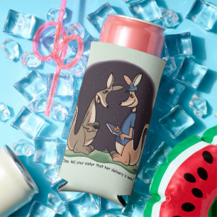 Delivery Seltzer Can Cooler