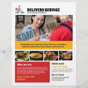 Delivery Service Flyer