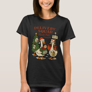 Delivery Squad Labor And Delivery Nurse Christmas T-Shirt