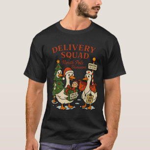 Delivery Squad Labor And Delivery Nurse Christmas T-Shirt