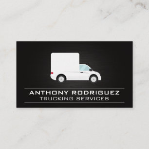 Delivery Trucks Trucking Services Business Card