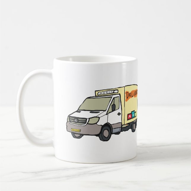 Delivery Van Coffee Mug (Left)