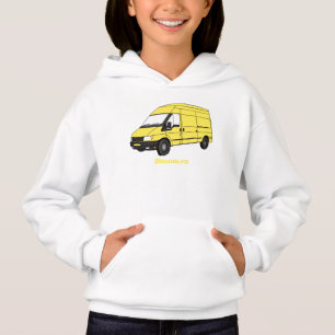 Delivery van illustration