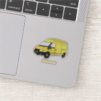 Delivery van illustration