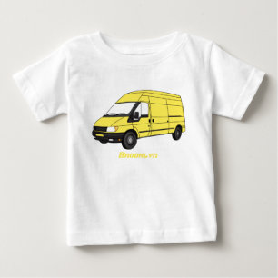 Delivery van illustration baby T-Shirt