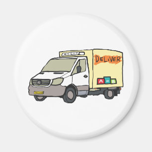 Delivery Van Magnet