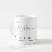 Della peptide name mug (Front Left)