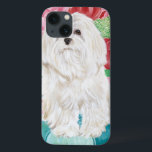 Della Rose Maltese iPhone 13 Case<br><div class="desc">Animals</div>