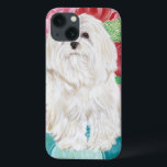 Della Rose Maltese iPhone 13 Case<br><div class="desc">Animals</div>