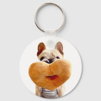 Dellalafrench Heart Doughnut Keychain !