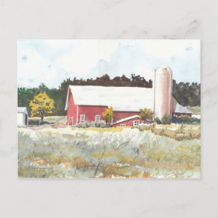 Dells Barn Postcard