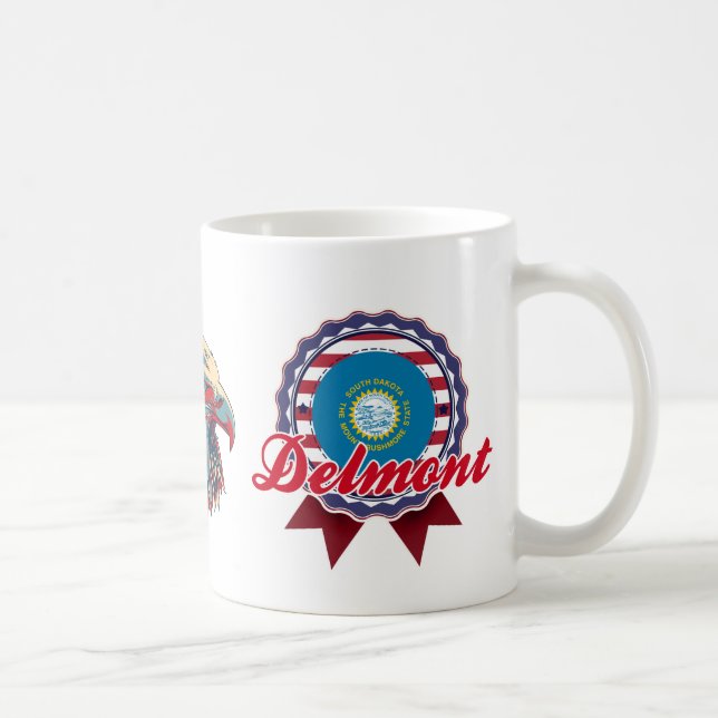 Delmont, SD Coffee Mug (Right)
