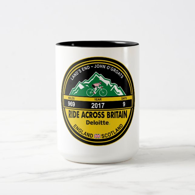 Deloitte RIDE ACROSS BRITAIN 2017 MUG (Center)