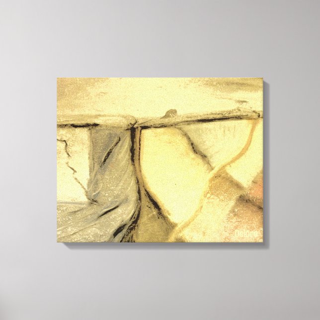 Delore Stretched Canvas Print (Front)