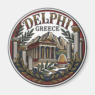 Delphi Greece Magnet