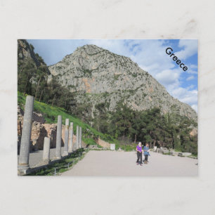 Delphi, Greece Postcard