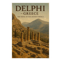 Delphi — Greece, The Navel of the Ancient World.