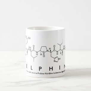 Delphine peptide name mug