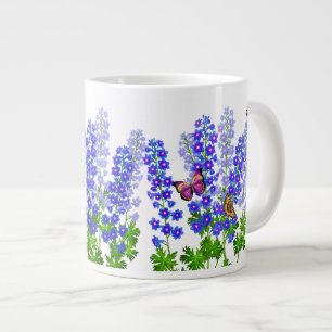 Delphinium Butterfly Garden Jumbo Mug