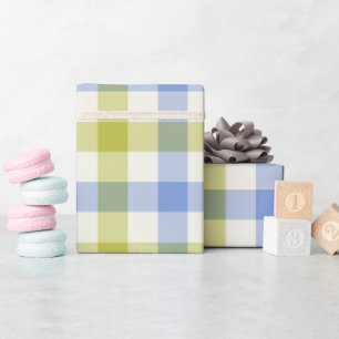 Delphinium Gingham - Wrapping Paper