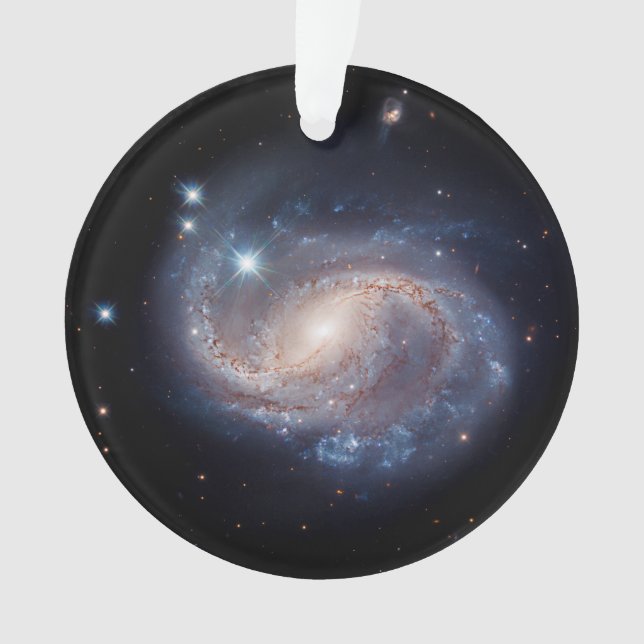 Delphinus Constellation NGC 6956 Ornament (Front)