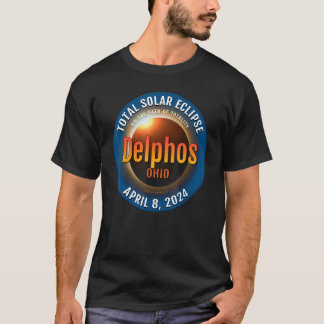 Delphos Ohio OH Total Solar Eclipse 2024  3  T-Shirt