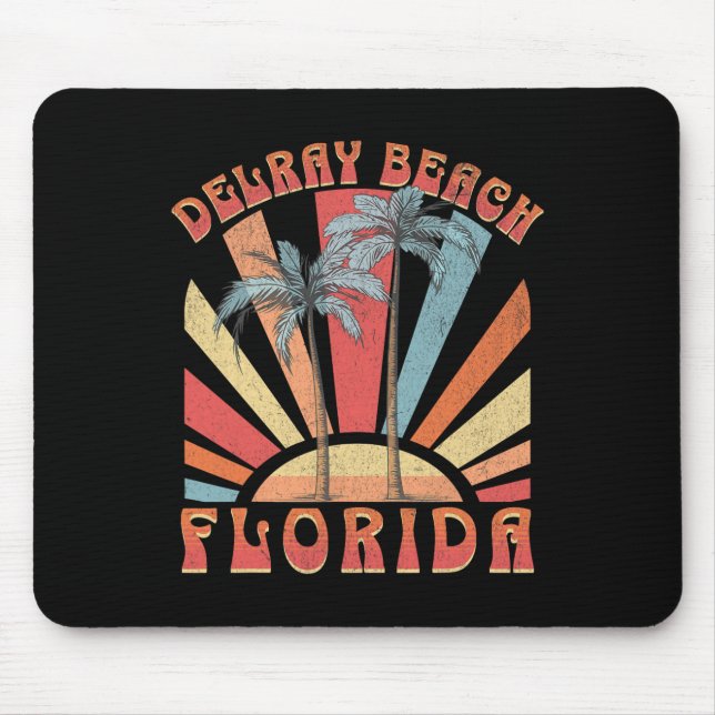 Delray Beach _2  Mouse Mat (Front)