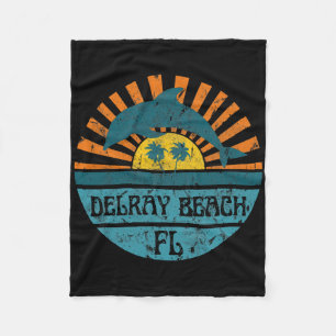 Delray Beach  Fleece Blanket