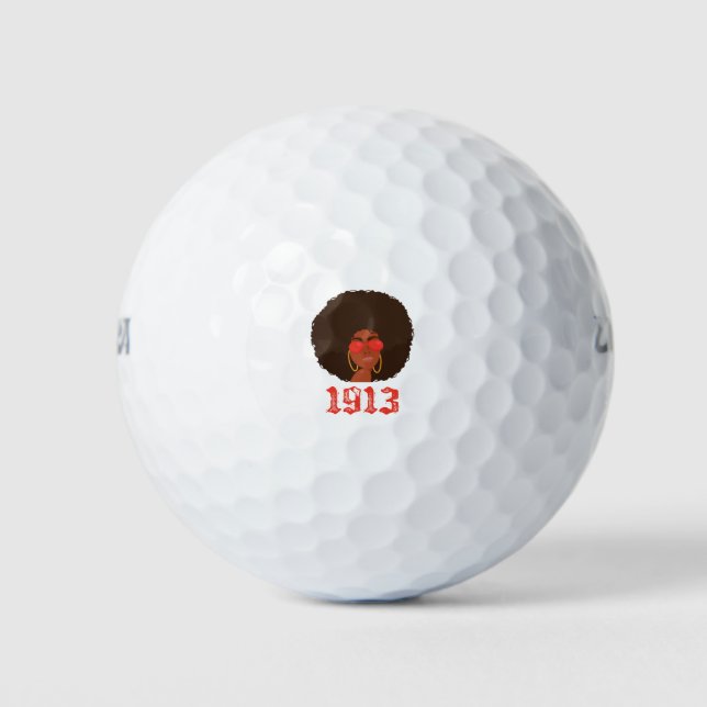 Delta 1913 Sorority Golf Balls (Front)
