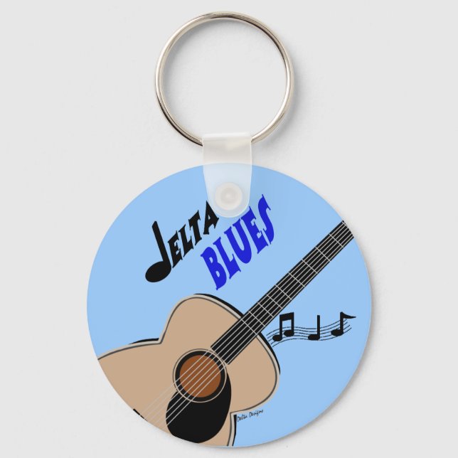 Delta Blues Keychain (Front)