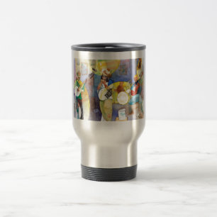 Delta Blues Music Design Travel Mug