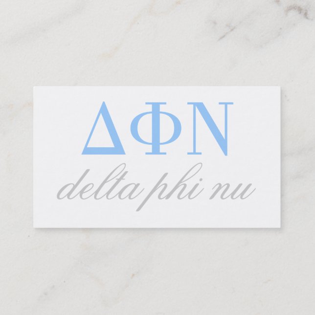 Delta Business Cards (Back)