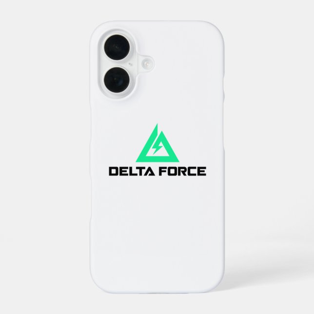 Delta Force iPhone 16 Case (Back)