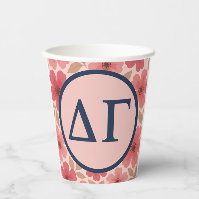 Delta Gamma Paper Cups (Front)