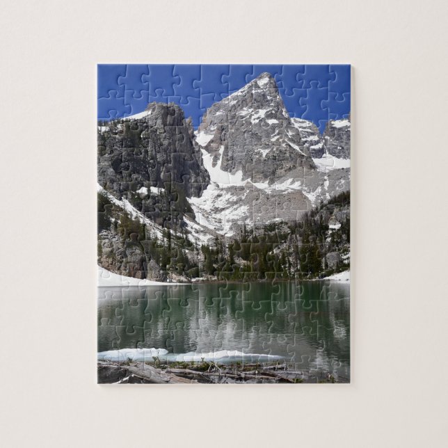 Delta Lake Grand Teton National Park Jigsaw Puzzle (Vertical)
