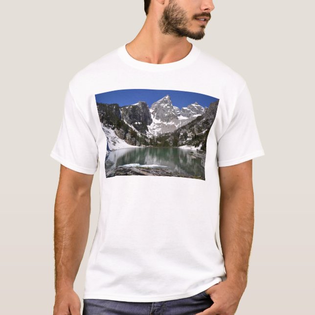 Delta Lake Grand Teton National Park T-Shirt (Front)