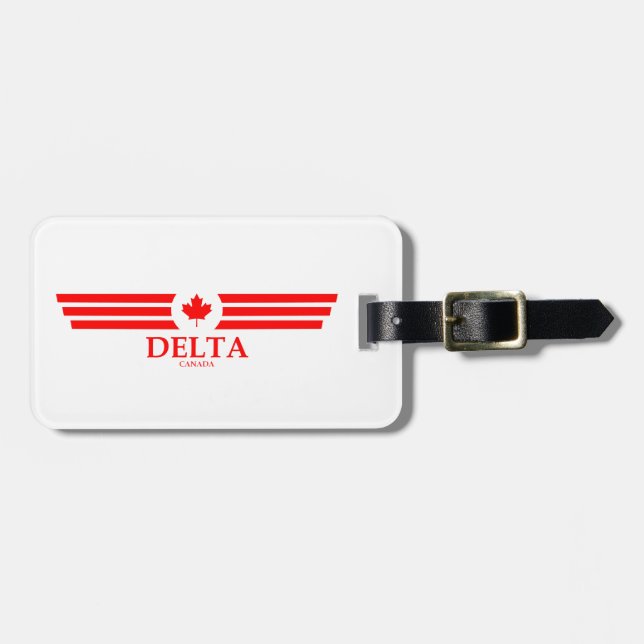 DELTA LUGGAGE TAG (Front Horizontal)