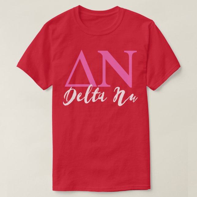 Delta Nu T-Shirt (Design Front)