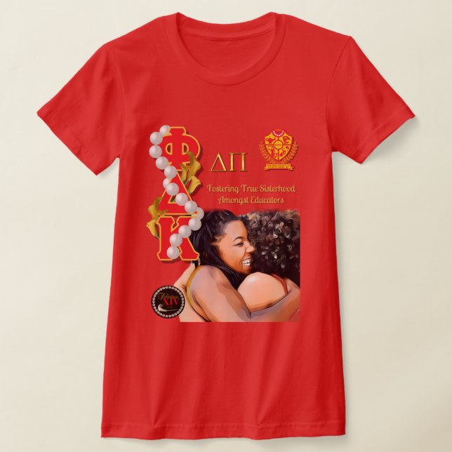 Delta Pi Apparel T-Shirt (Laydown)
